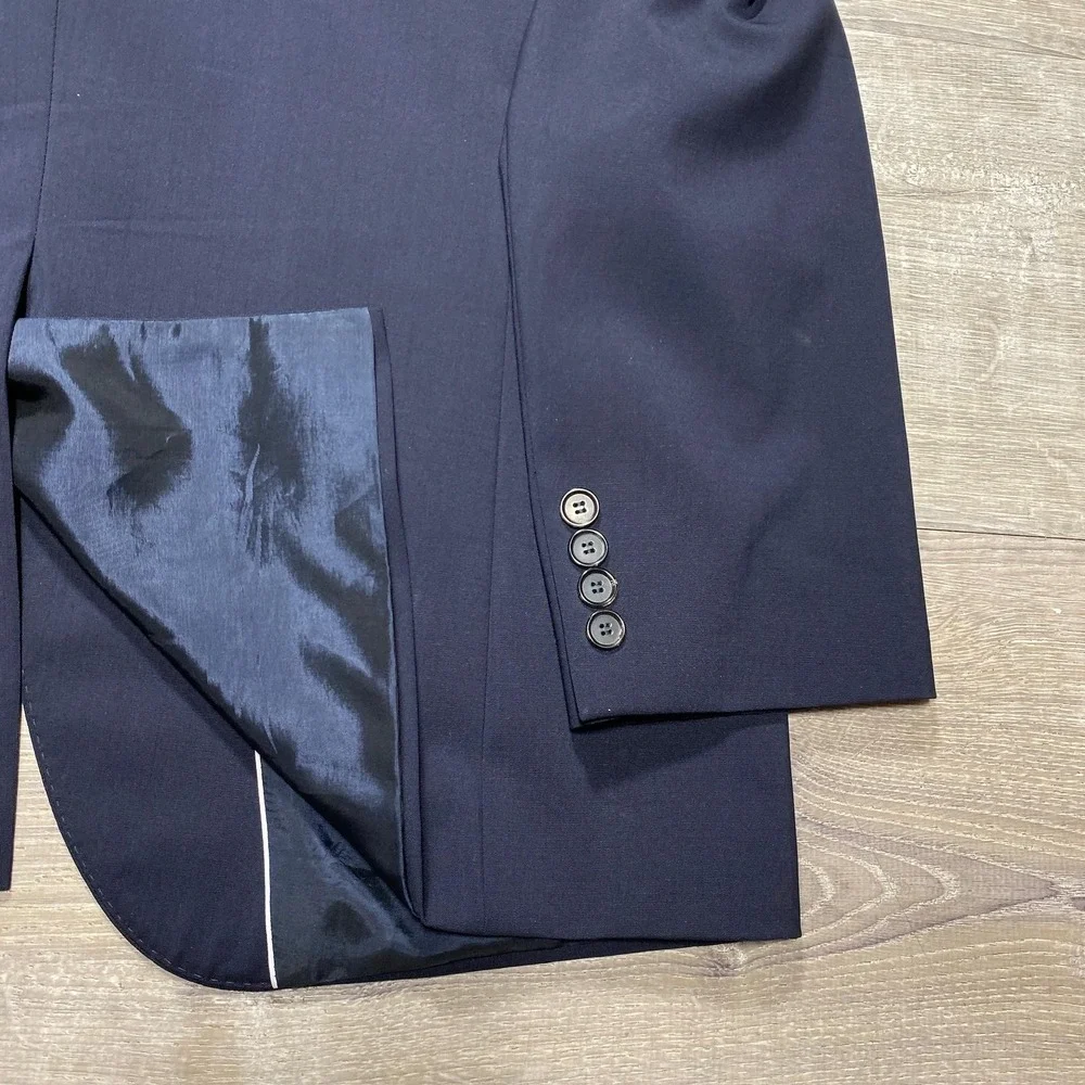Hugo Boss Suit Jacket Mens 42R Navy The Jam75‎ Sharp3 Stretch Nordstrom